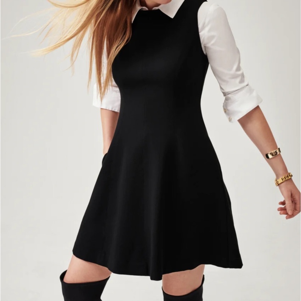 SPANX The Perfect Fit‎ & Flare Dress Size Small Pockets